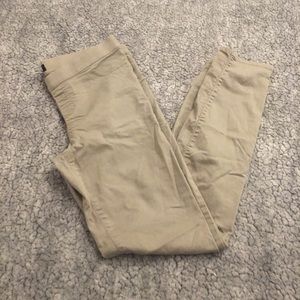 NO BOUNDARIES women’s tan leggings size large